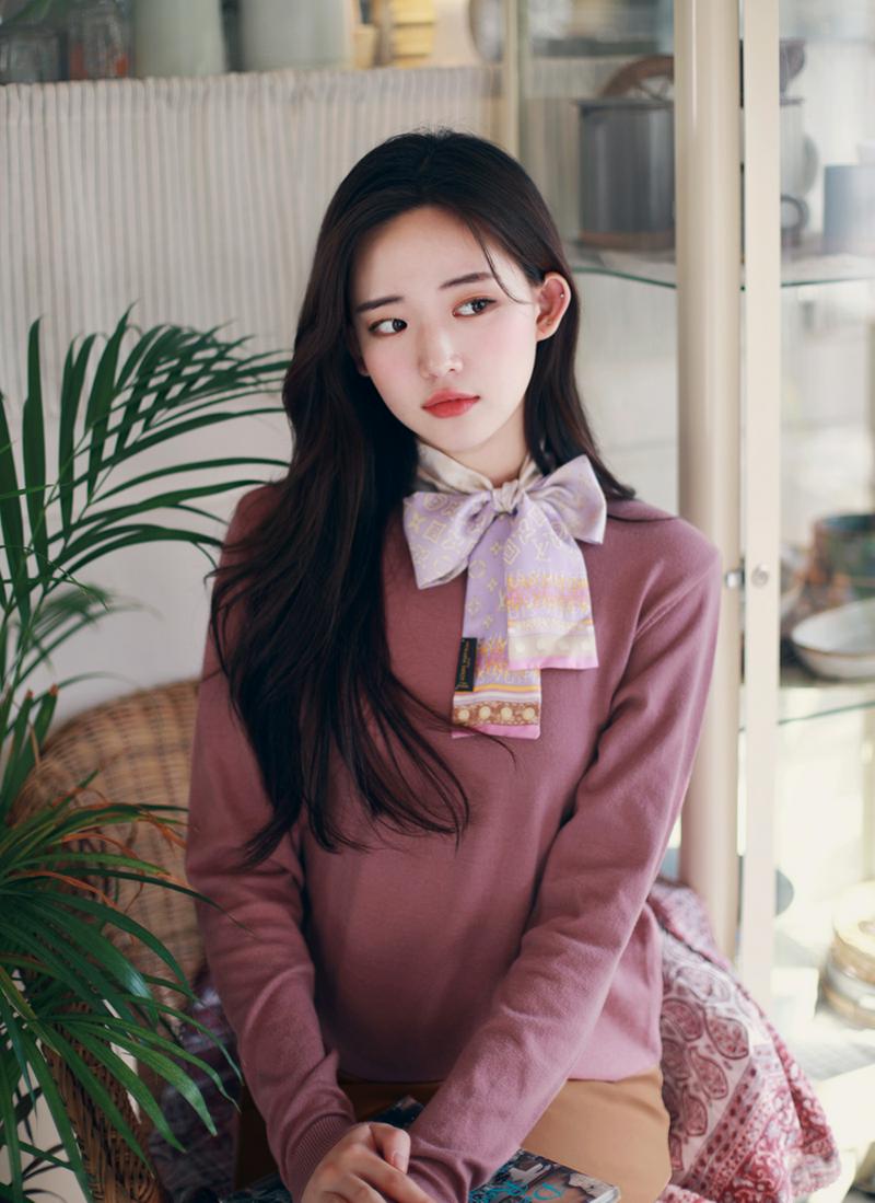 デイリーレーヨン混ニット