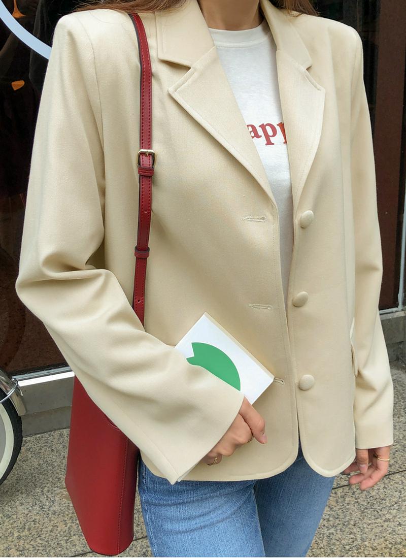 スリーボタンジャケット