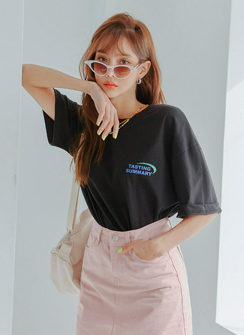 TASTINGロゴ半袖Tシャツ