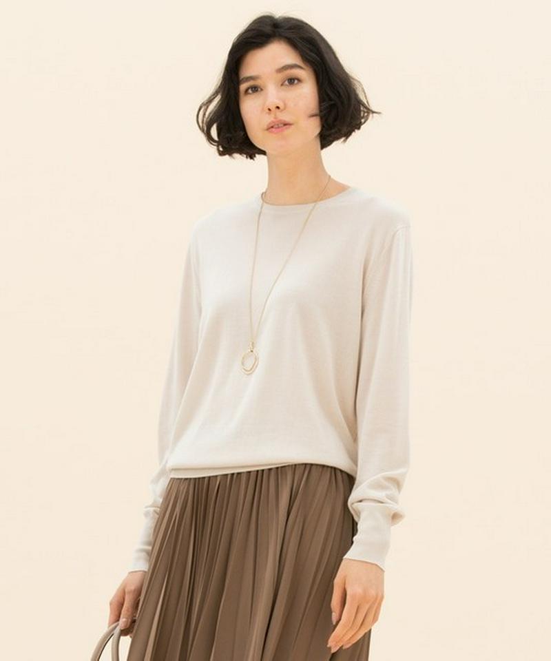 【洗える】CARIAGGI カシミヤシルク ニット