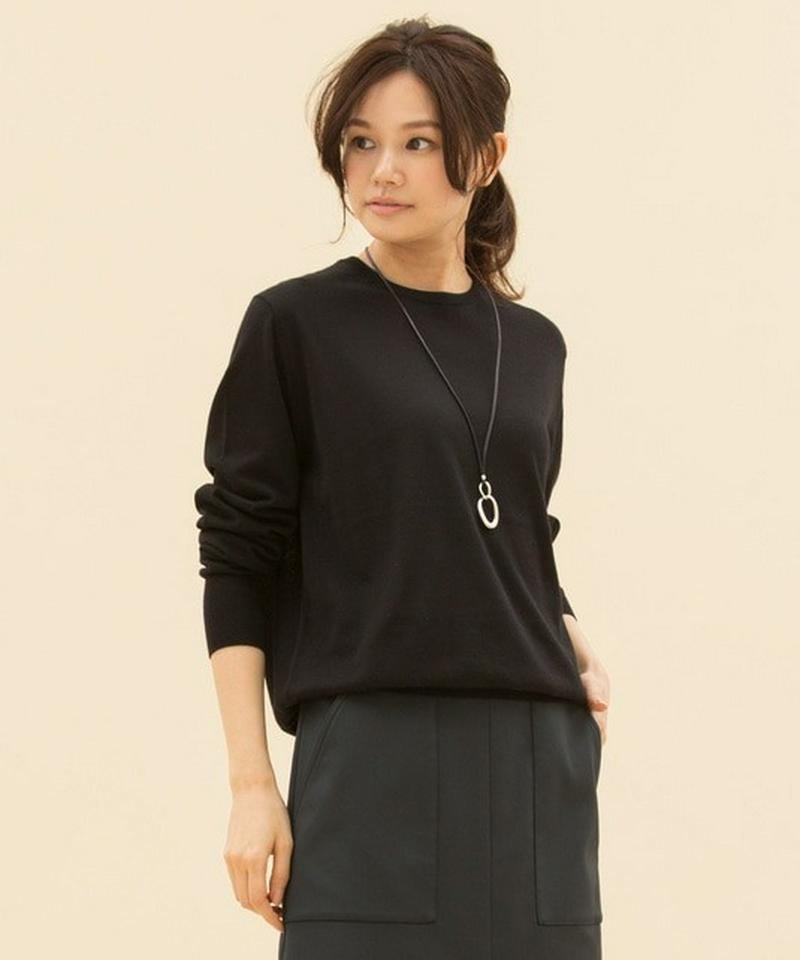 【洗える】CARIAGGI カシミヤシルク ニット