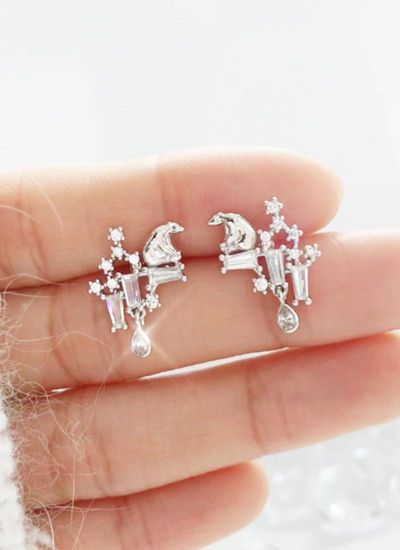 2TYPEベアピアス