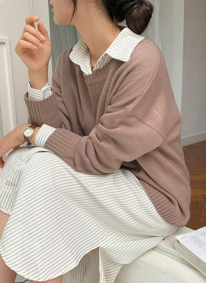 アクリルオーバーニット