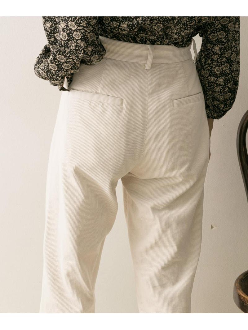 コーデュロイストレートパンツ