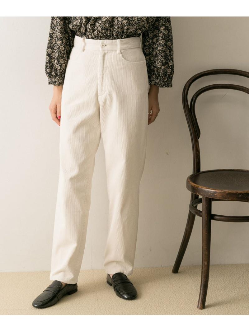 コーデュロイストレートパンツ