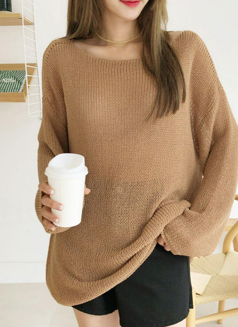 ドロップルーズフィットニット