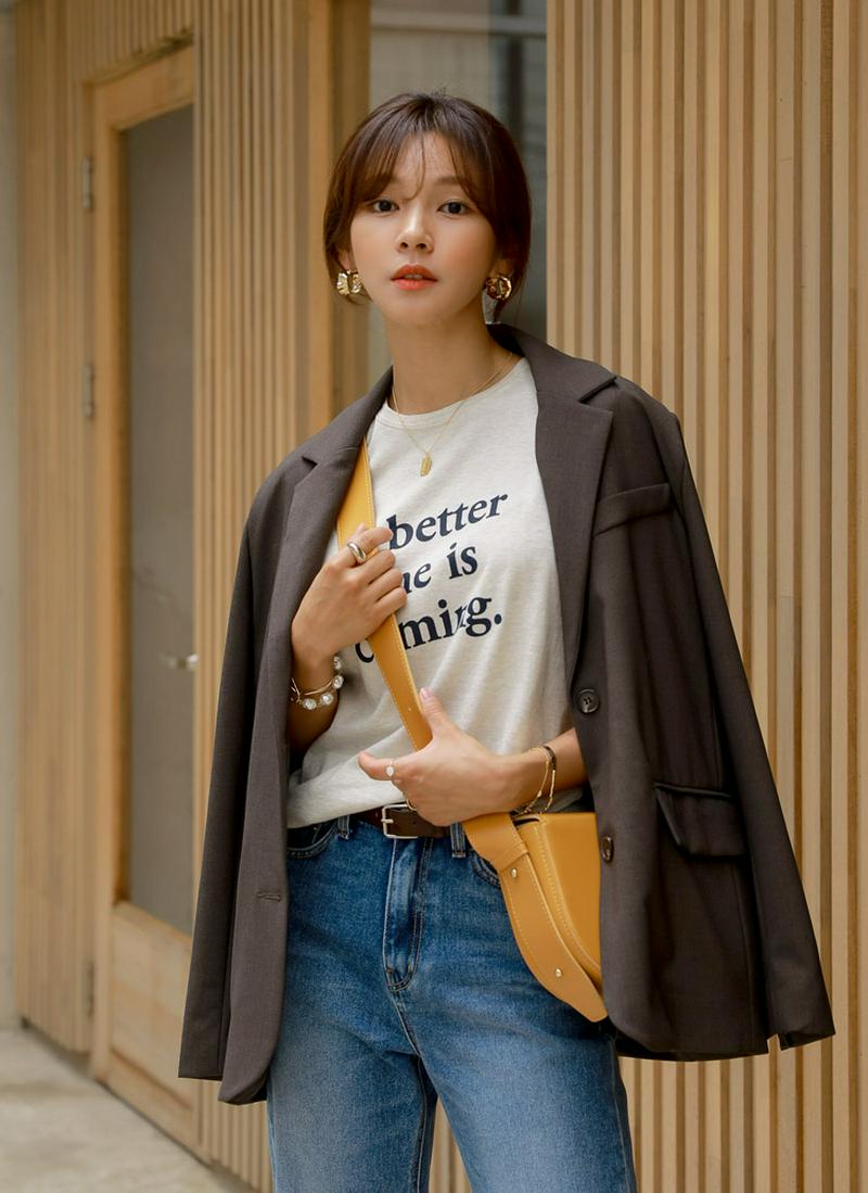 デイリーツーボタンジャケット