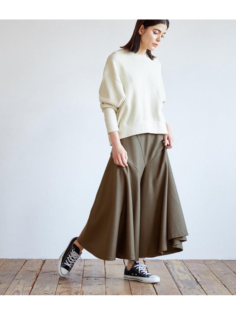 【NEW LINE】圧縮ウールジャージーキュロット