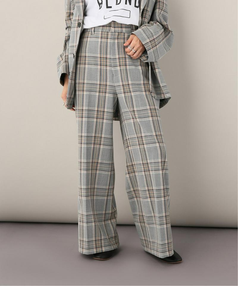 ビッグチェックストレートPANTS
