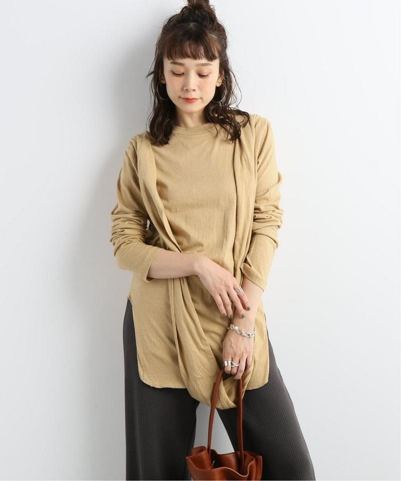 【QUWAGI/クワギ】  WINDING TEE：カットソー