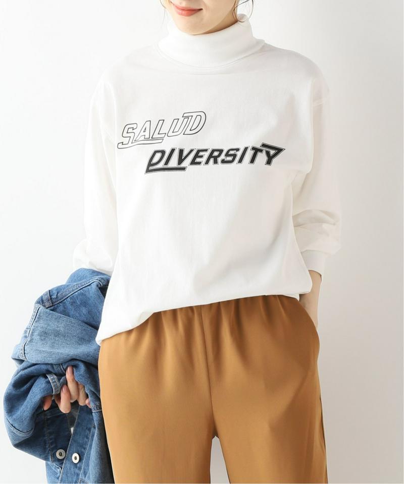 コットン天竺タートルネックTシャツ