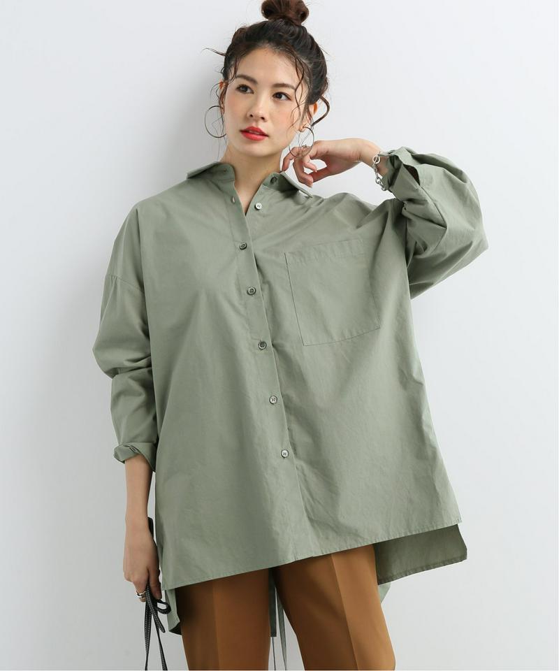 【CLANE/クラネ】  BACK SLIT SHIRT：シャツ