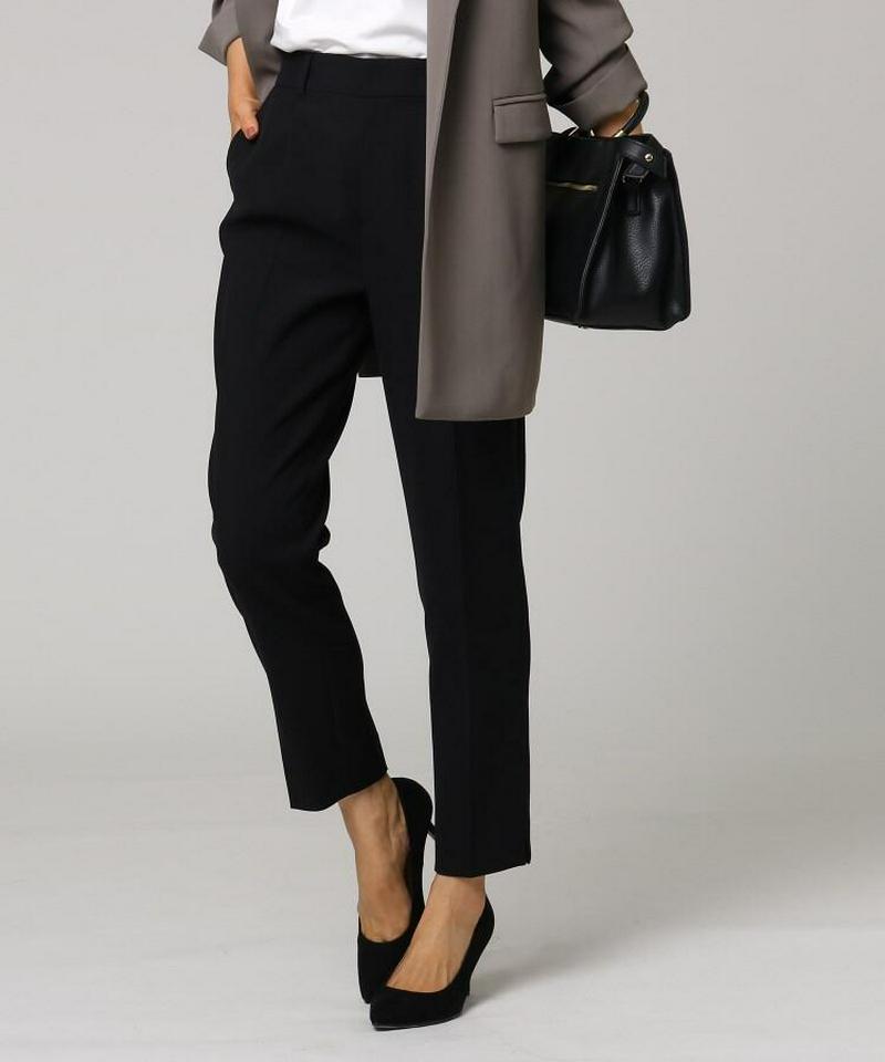 ◆センタープレステーパードパンツ