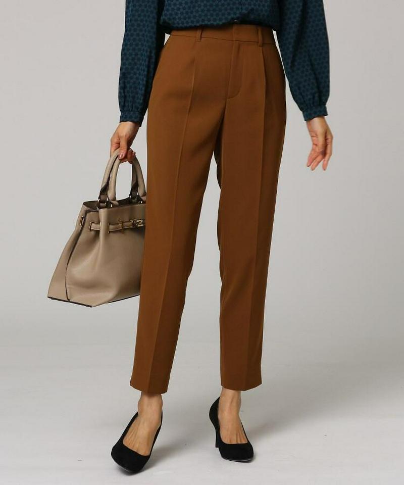 ◆センタープレステーパードパンツ