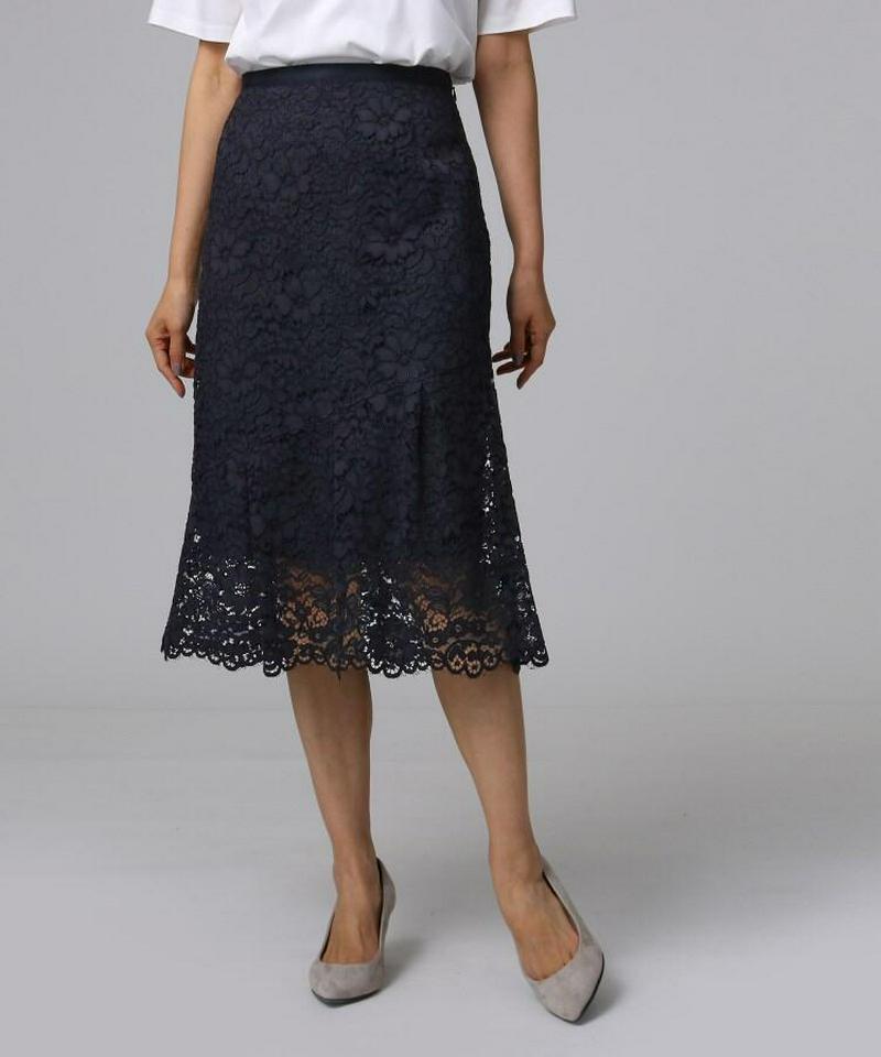 レースストレッチスカート