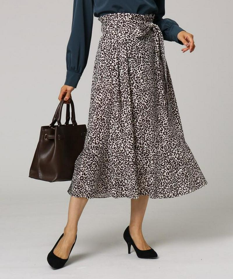 ラッティーアニマルプリントスカート