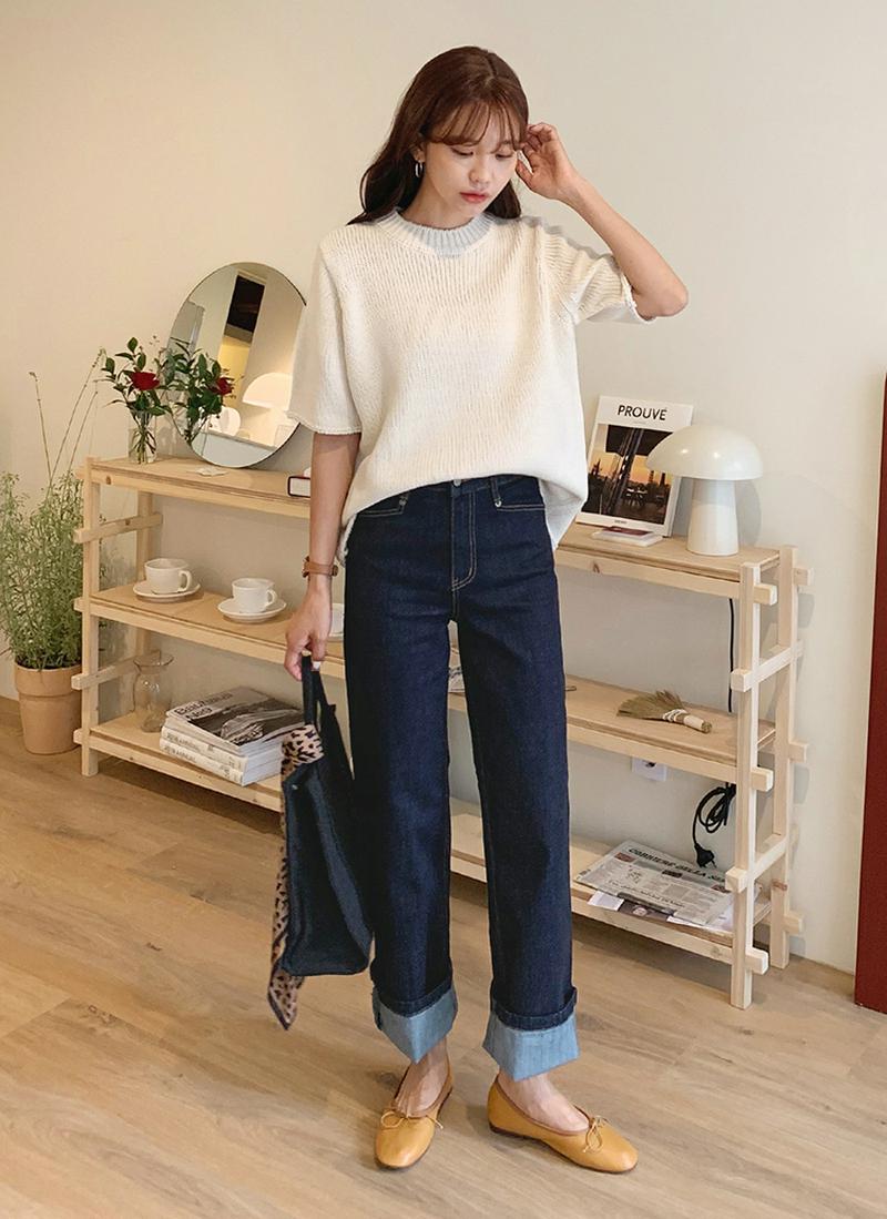 ショートスリーブニット・全5色