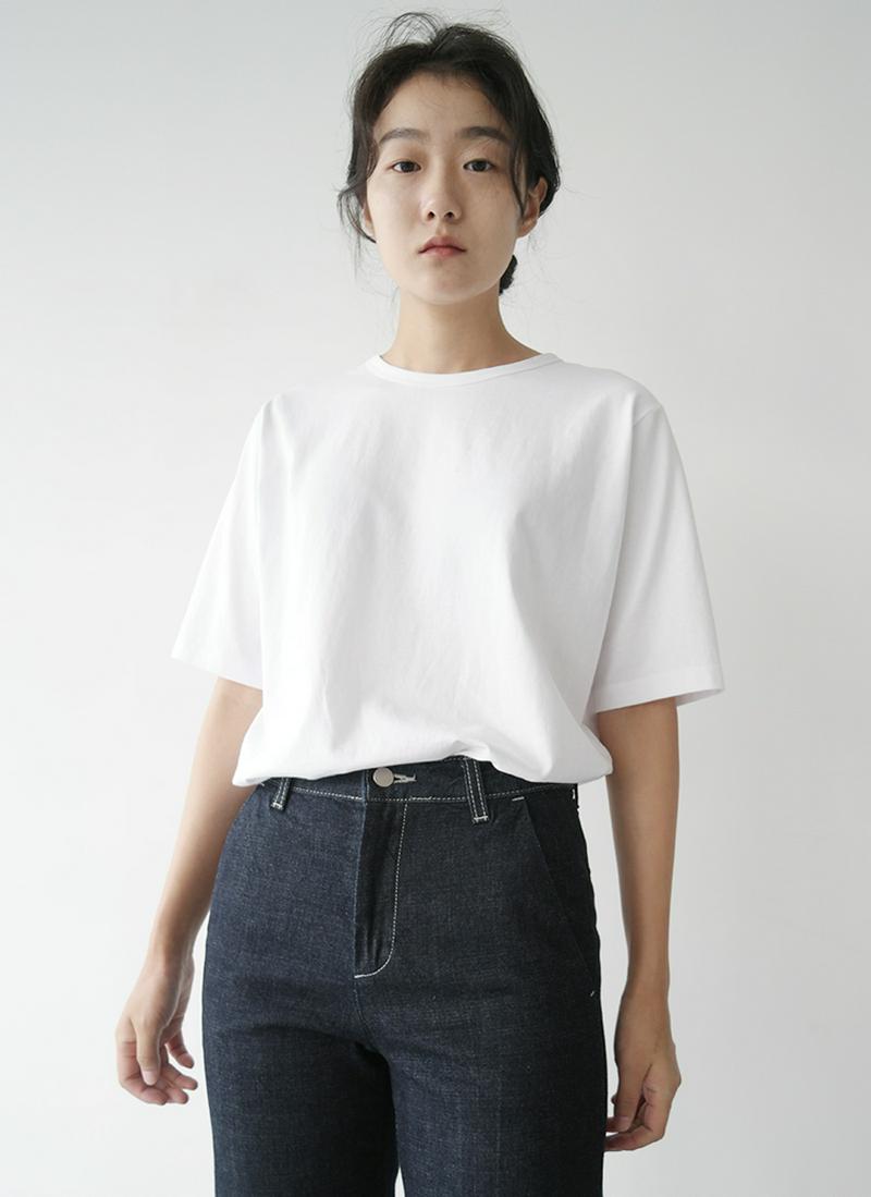 ベーシックハーフスリーブTシャツ