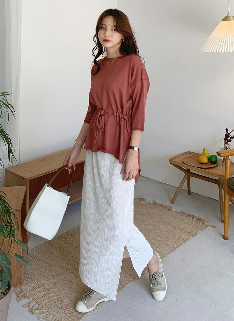 ドロストスリットニット・全4色