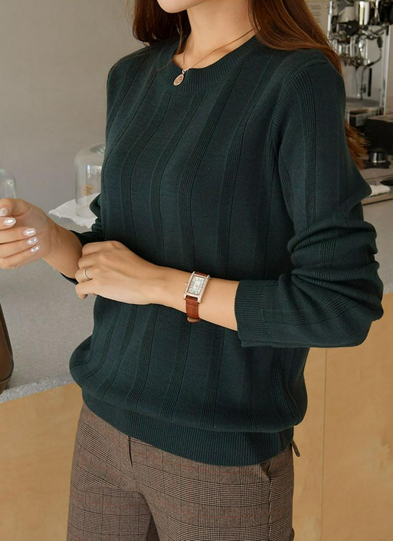 ラウンドパターンニット