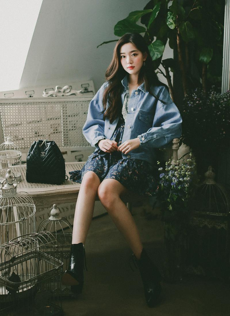 ビンテージライクデニムジャケット