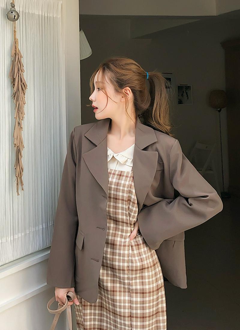 スリーボタンジャケット