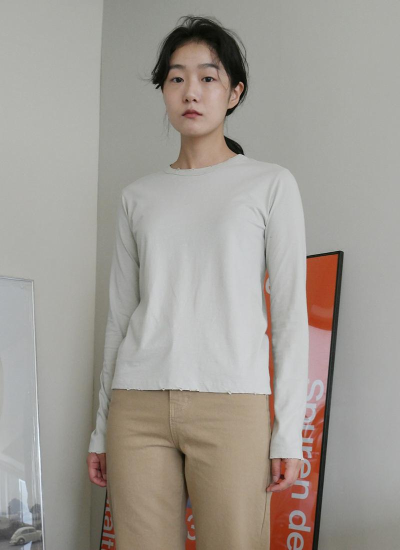ウォッシング長袖Tシャツ