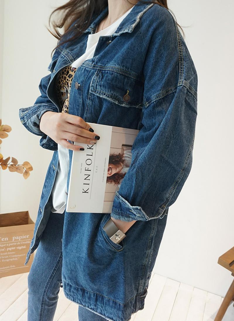 オーバーデニムジャケット