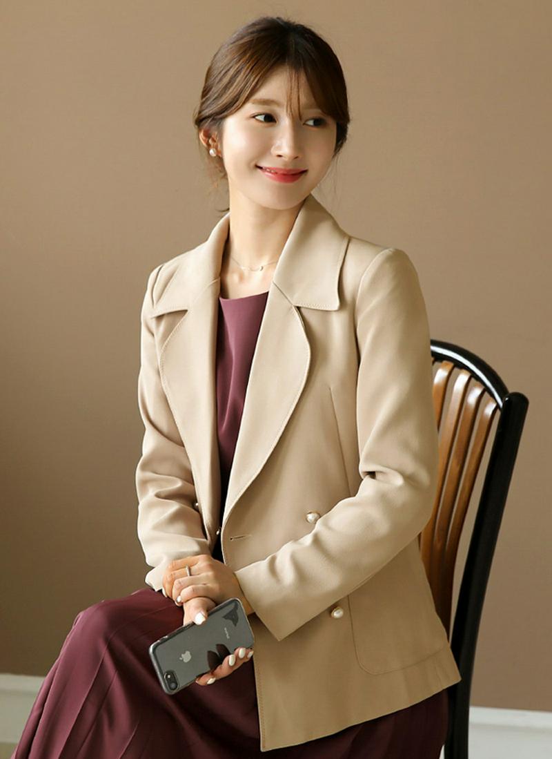 パールボタンジャケット