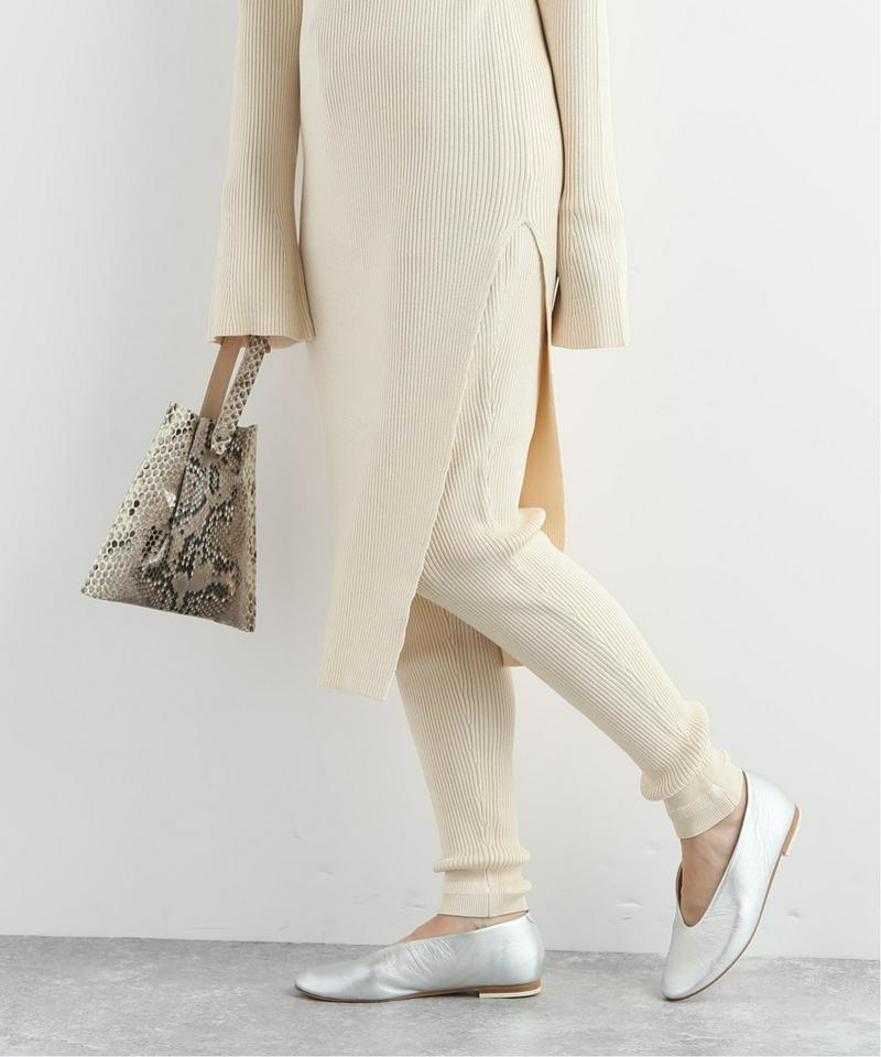 【RITO/リト】  PRE GLOSSY KNIT PANTS：パンツ