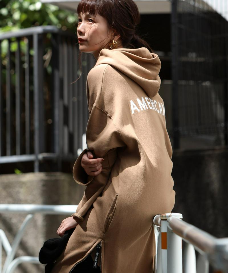 別注 HOOD SIDE ZIP SWEAT OP