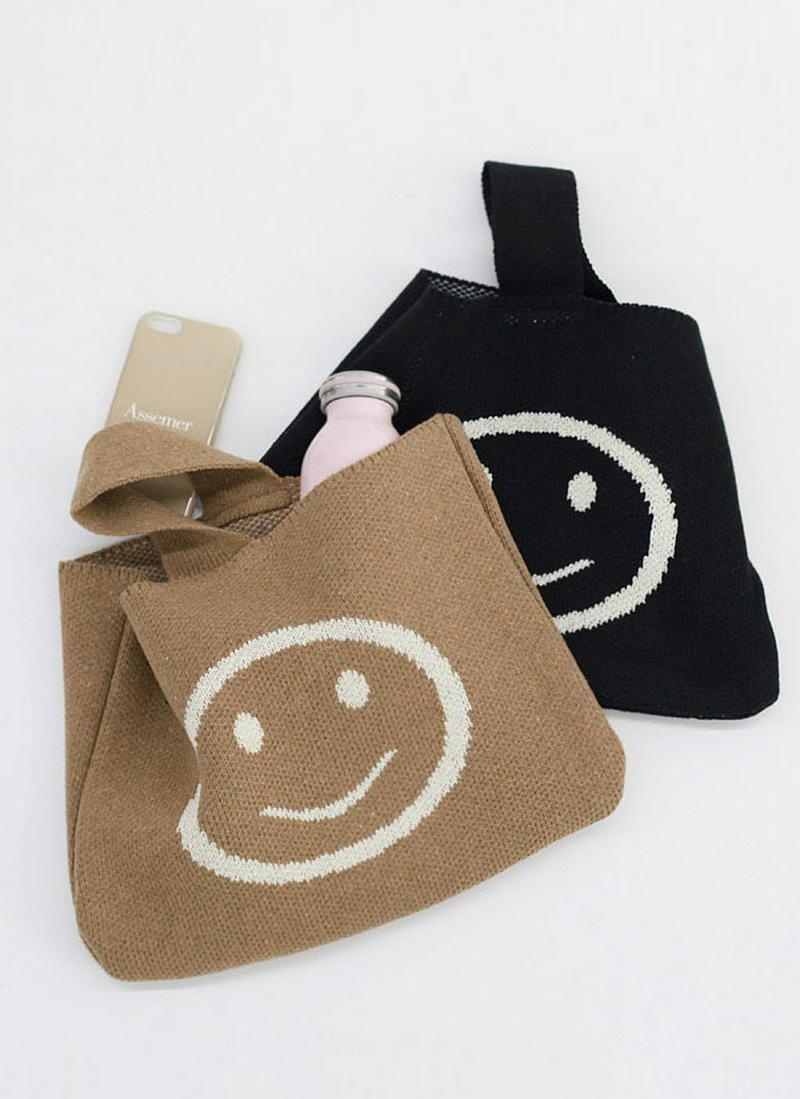 スマイルニットバック