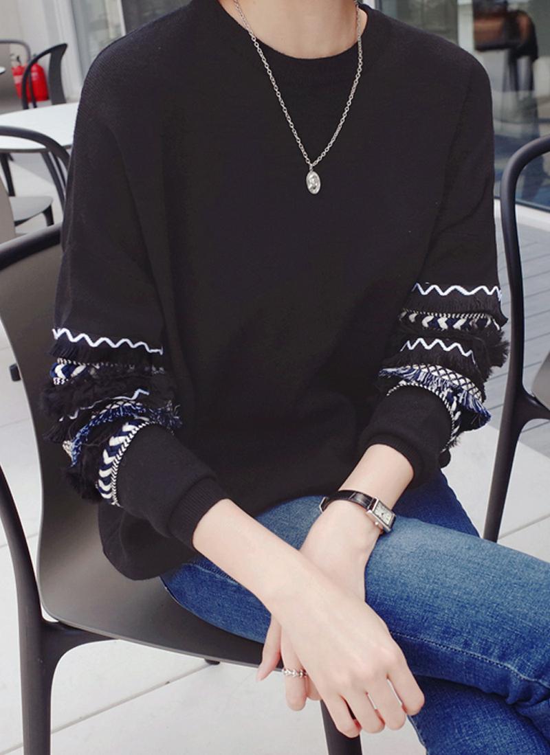 エスニックポイントニット