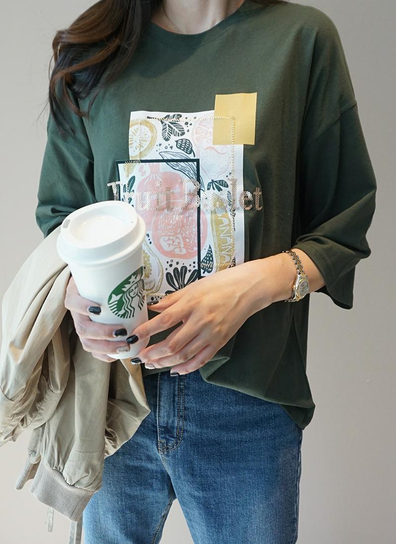 フルーツスパンコールTシャツ