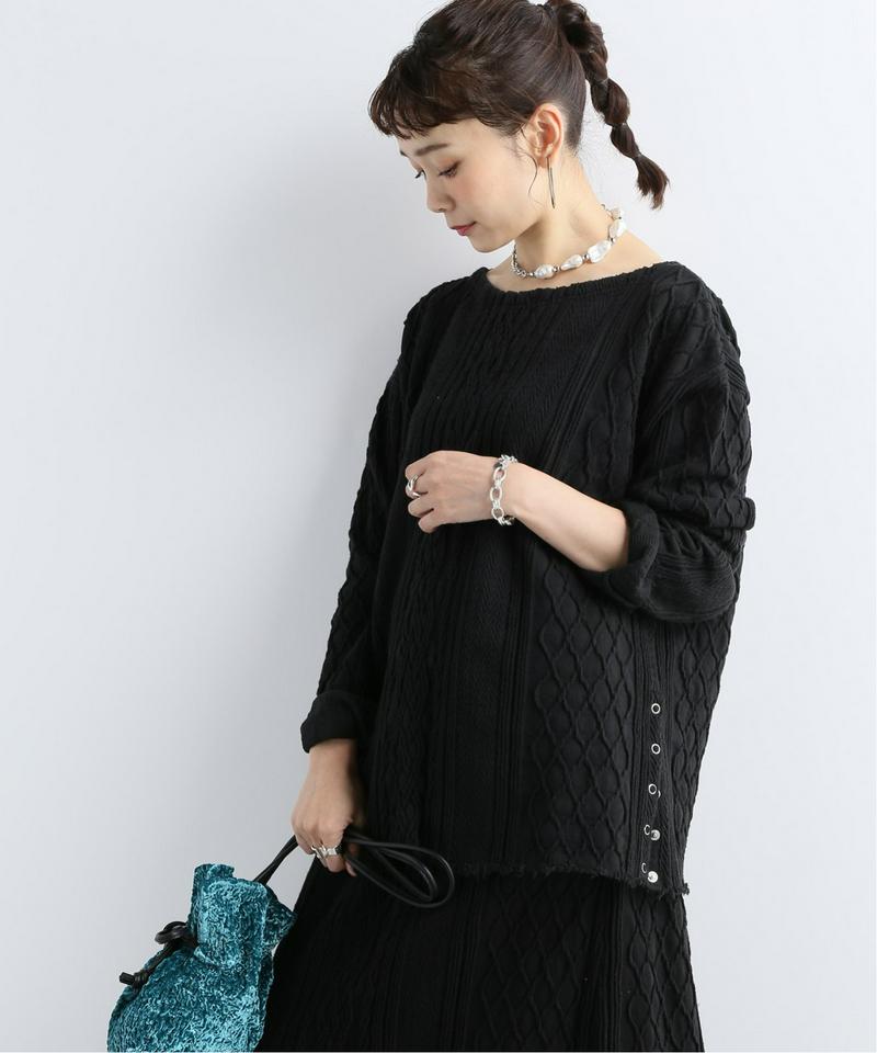 【R JUBILEE/アール ジュビリー】 CABLE PULLOVER：プルオーバー