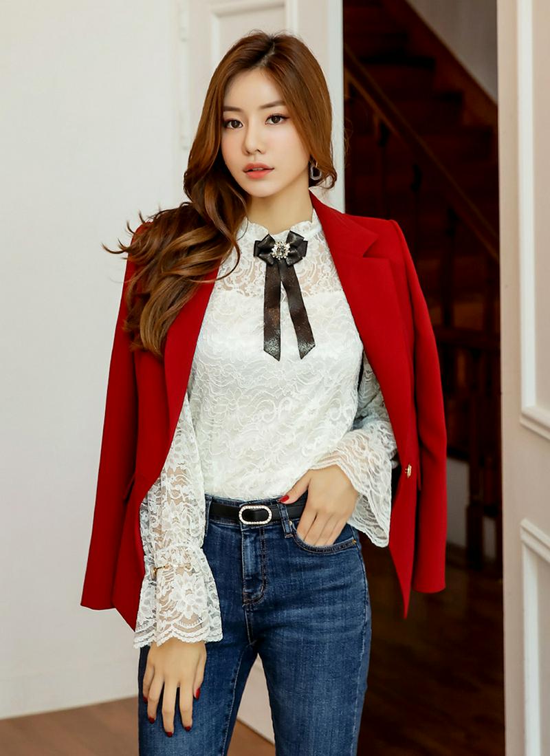 バックペプラムジャケット