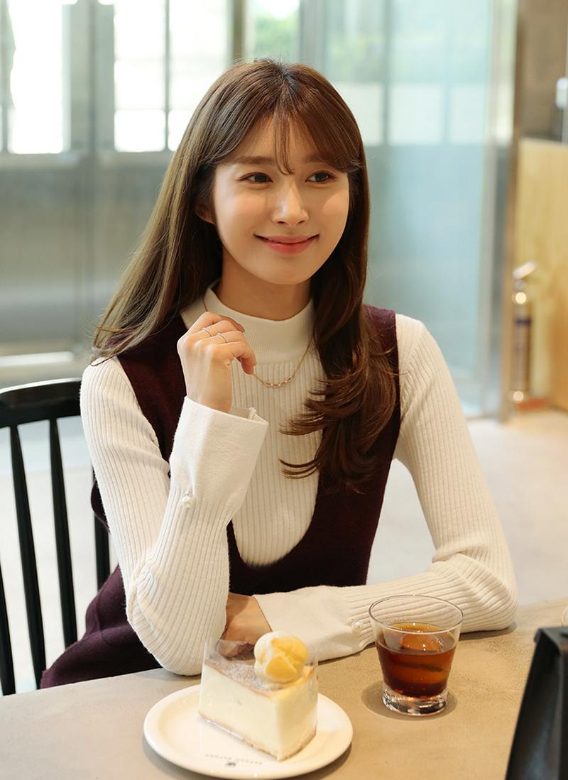 パールポイントニット