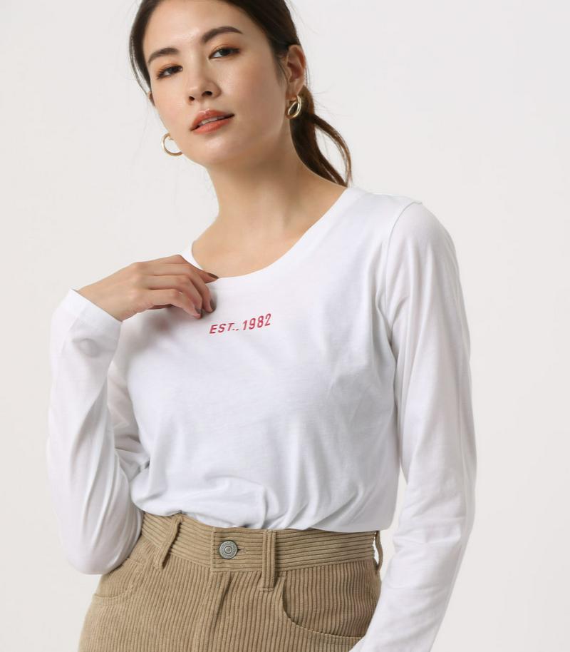 EST LONG SLEEVE TEE/エストロングスリーブTシャツ