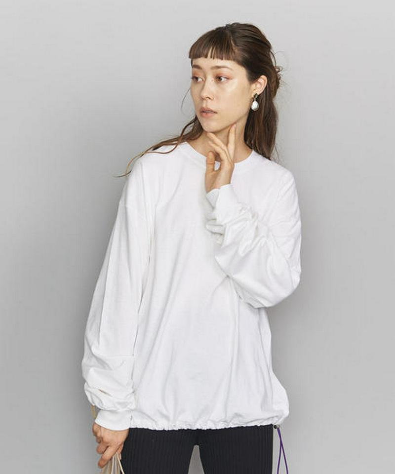 ＜VOTE MAKE NEW CLOTHES＞ドローコードロングスリーブTシャツ