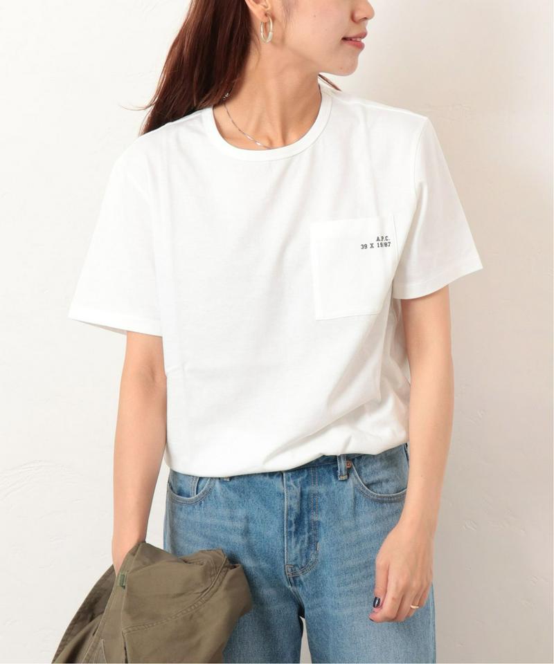 【A.P.C. for relume/ 別注アーペーセー】 T-SHIRT JESS：Tシャツ