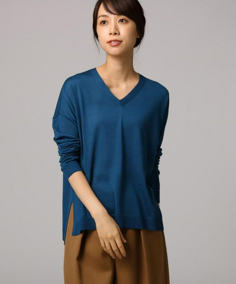 ◆サイドスリットウールニット