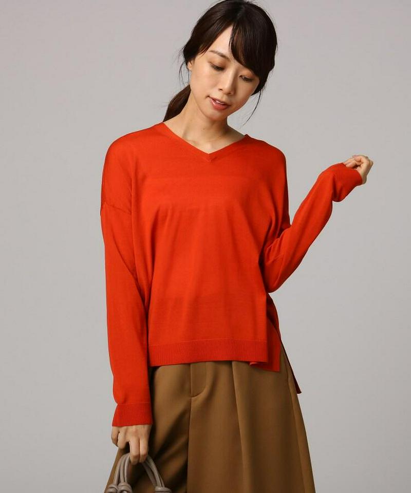 ◆サイドスリットウールニット