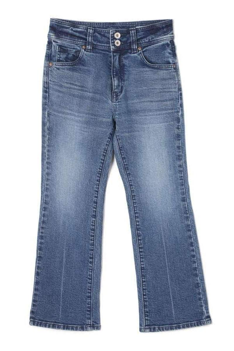 STRETCH SEMI FLARE DENIM