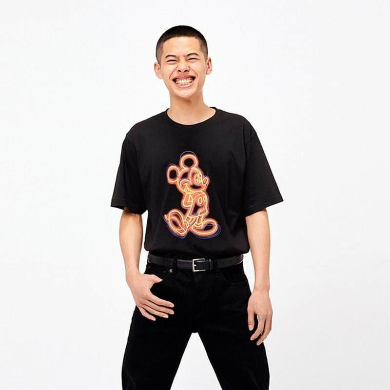 ミッキー アート UT バシャ・コルトシャ（グラフィックTシャツ・半袖）