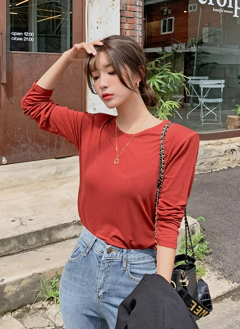 ショルダーパッドTシャツ