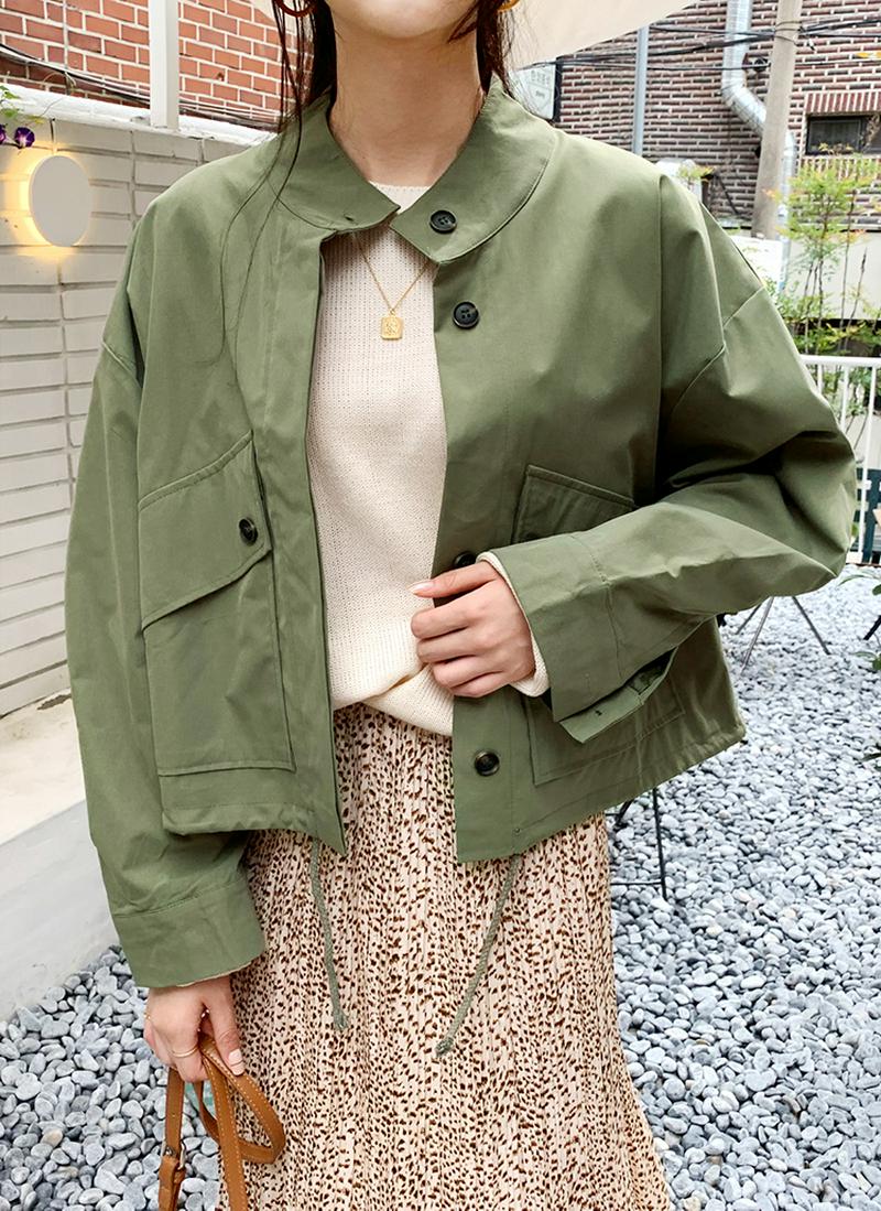 ビッグポケットショートジャケット・全3色