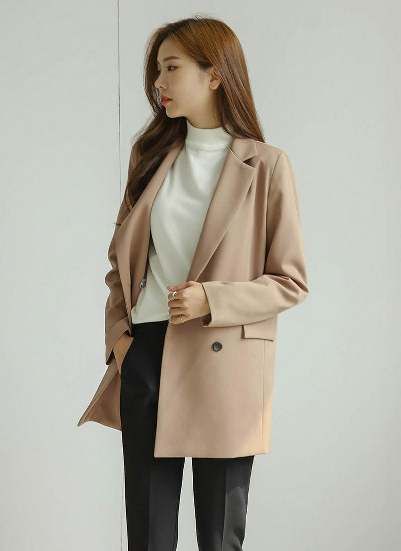 ダブルボタンベーシックジャケット