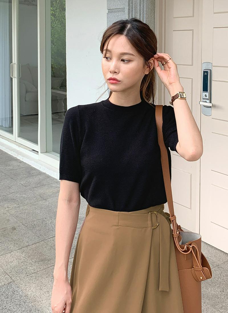 ショートスリーブニット・全4色