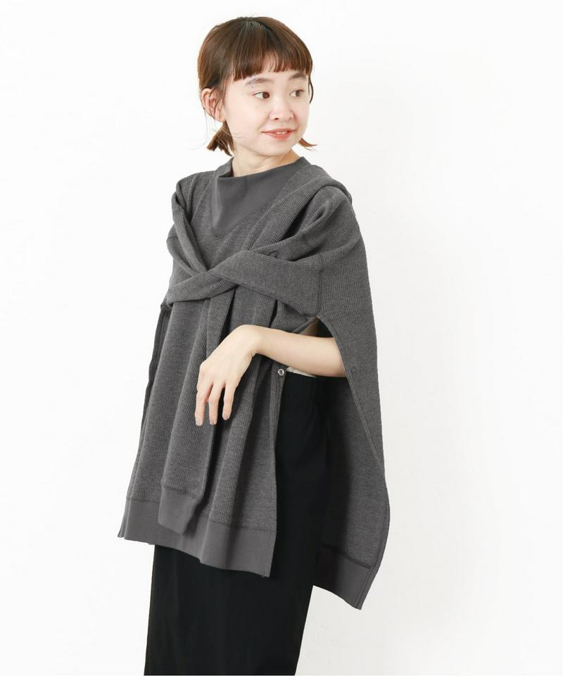 《追加》《WEB限定》JS+eワッフルプルオーバー◆