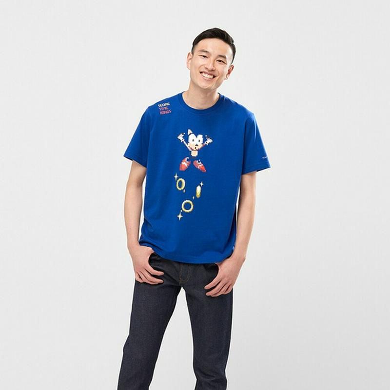ザ ゲームピクセルズ UT ソニック・ザ・ヘッジホッグ（グラフィックTシャツ・半袖）